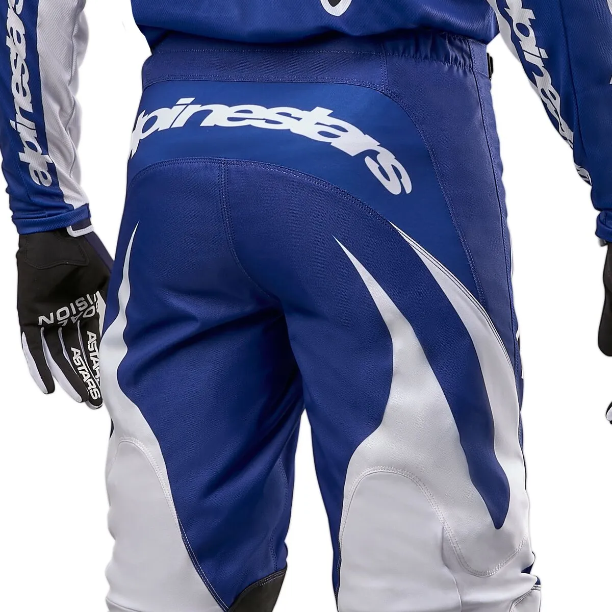 Alpinestars Fluid Pants Lucent Blue Ray White
