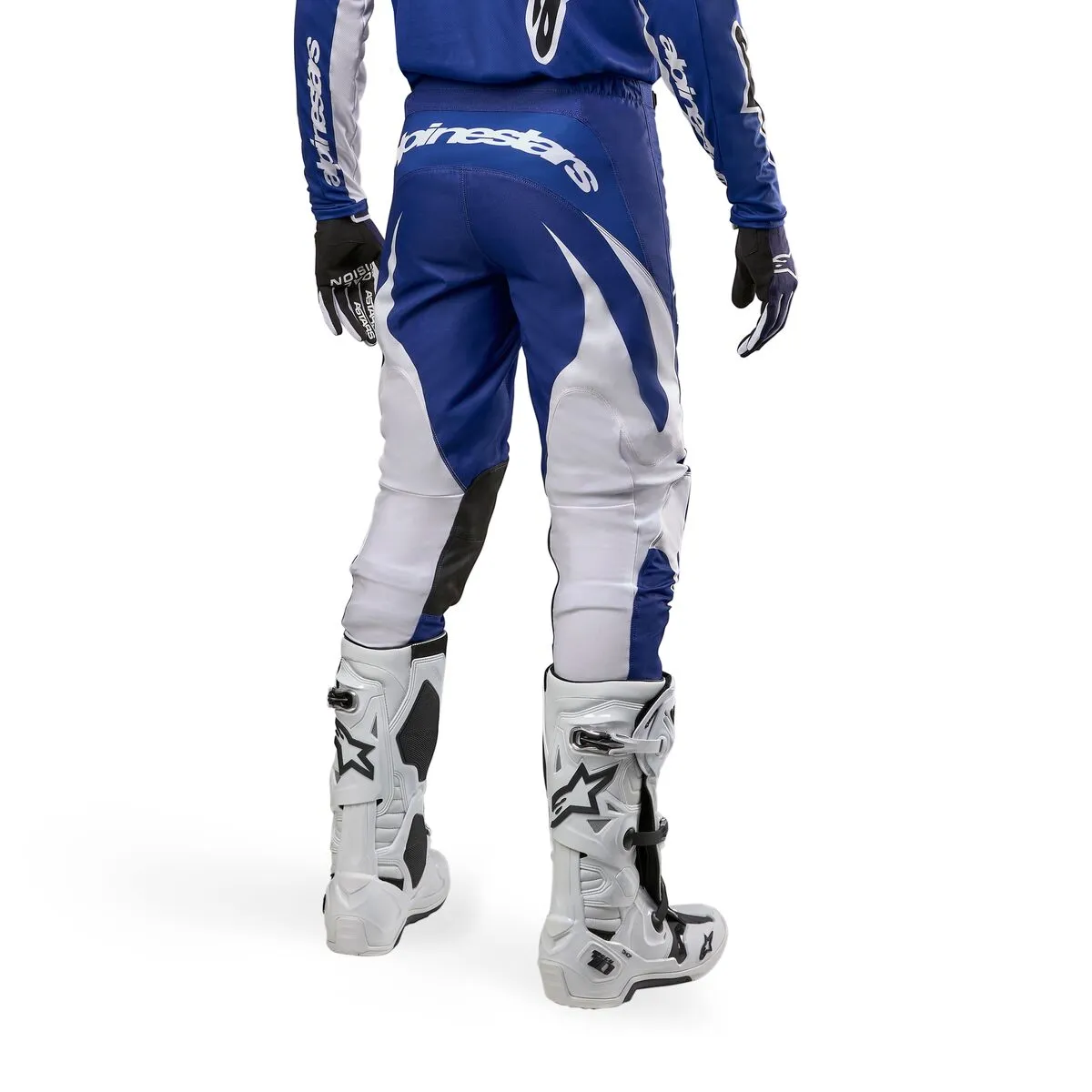 Alpinestars Fluid Pants Lucent Blue Ray White
