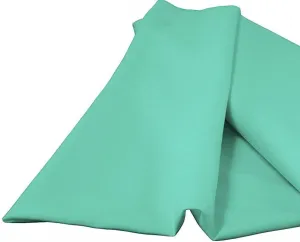 Aqua 58/59" Wide 100% Premium Woven Polyester Poplin Fabric By The Yard