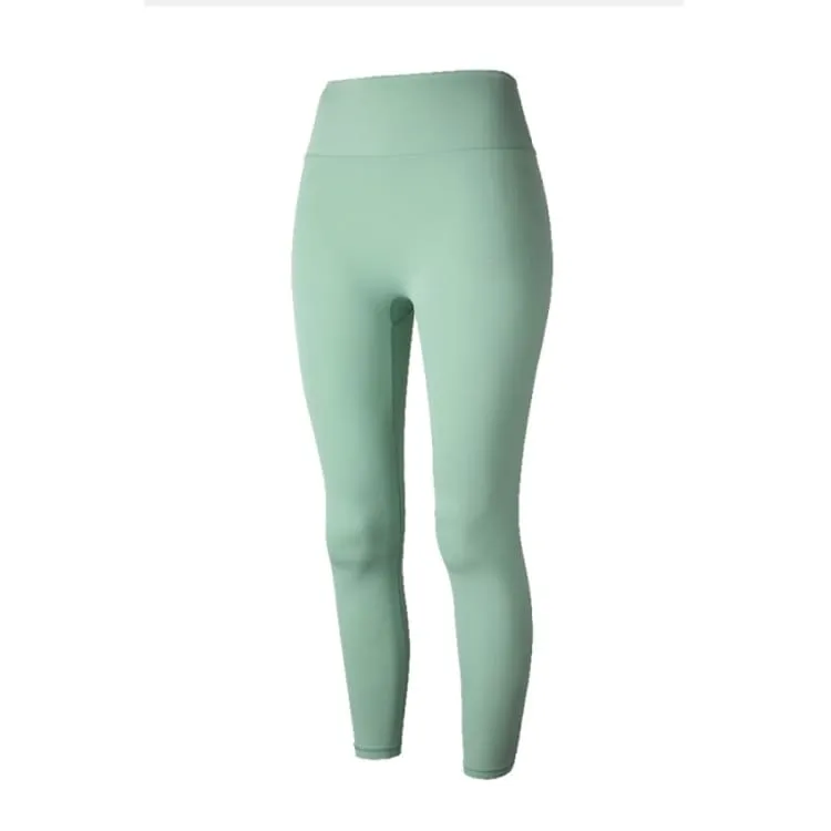 Barrel Fit Womens Plain 8.5" Leggings-GREEN