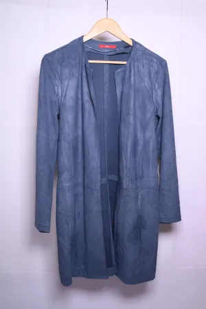 Blue Polyester Shrug