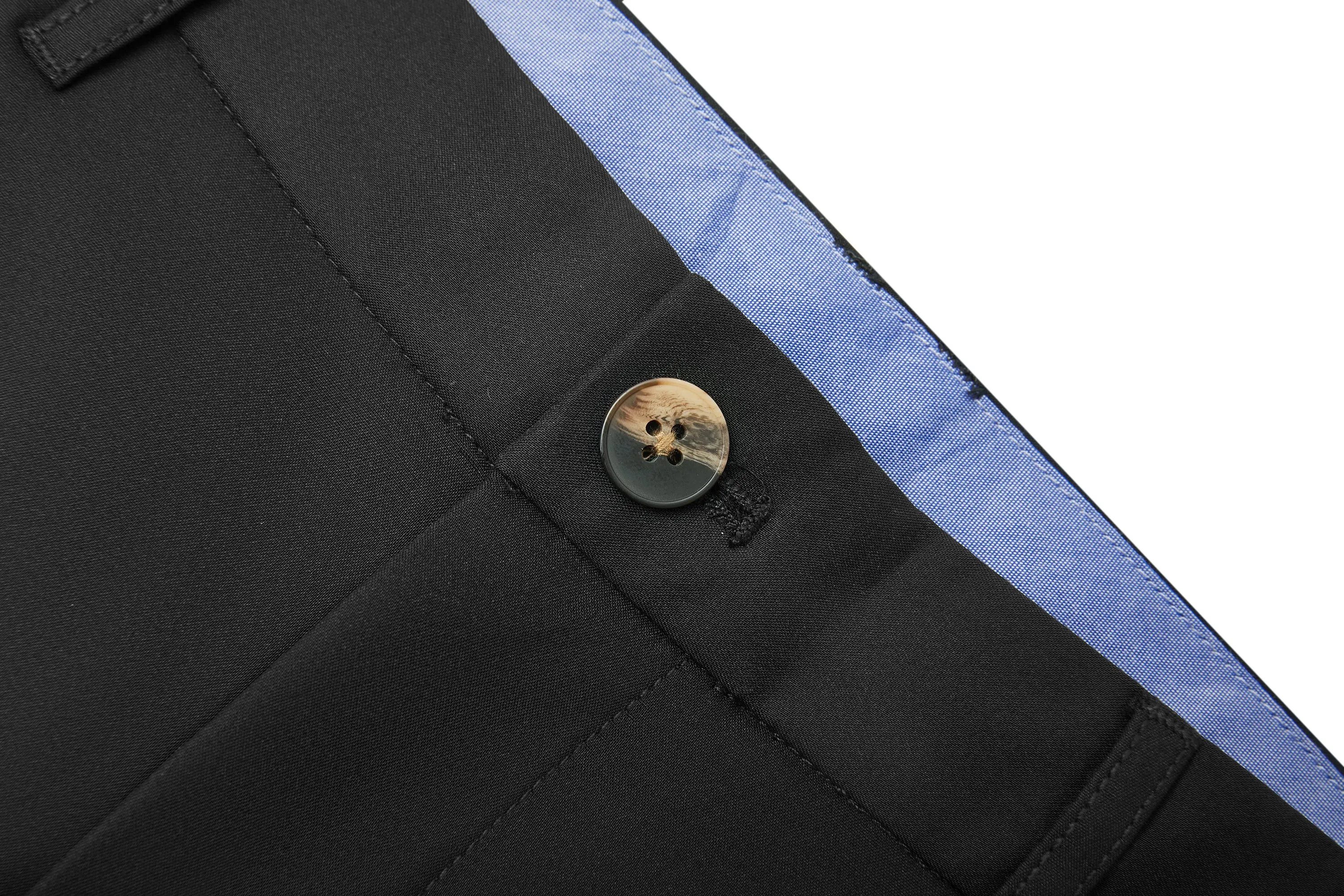 Cotton Nylon Stretch Casual Pants