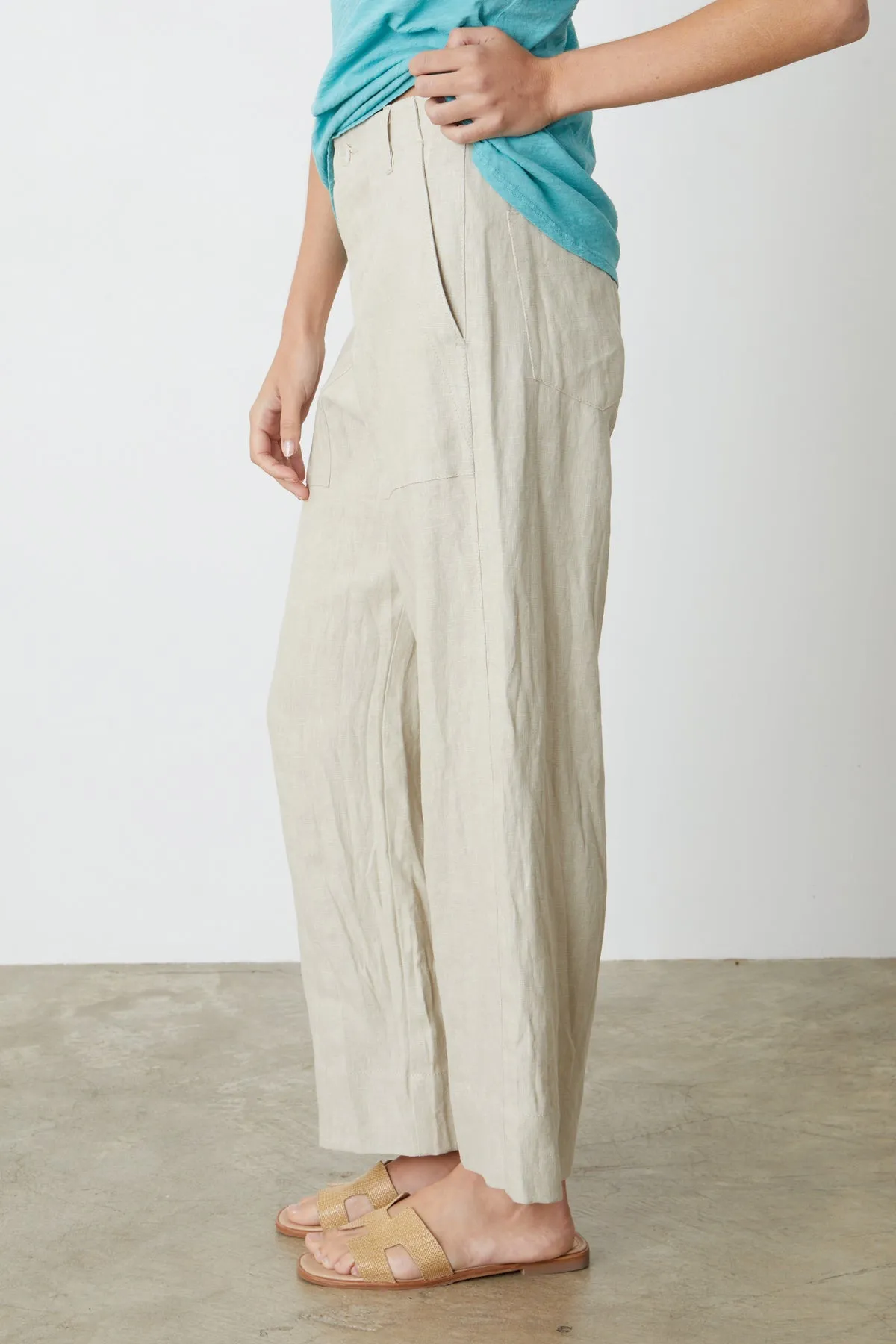 DRU HEAVY LINEN PANT