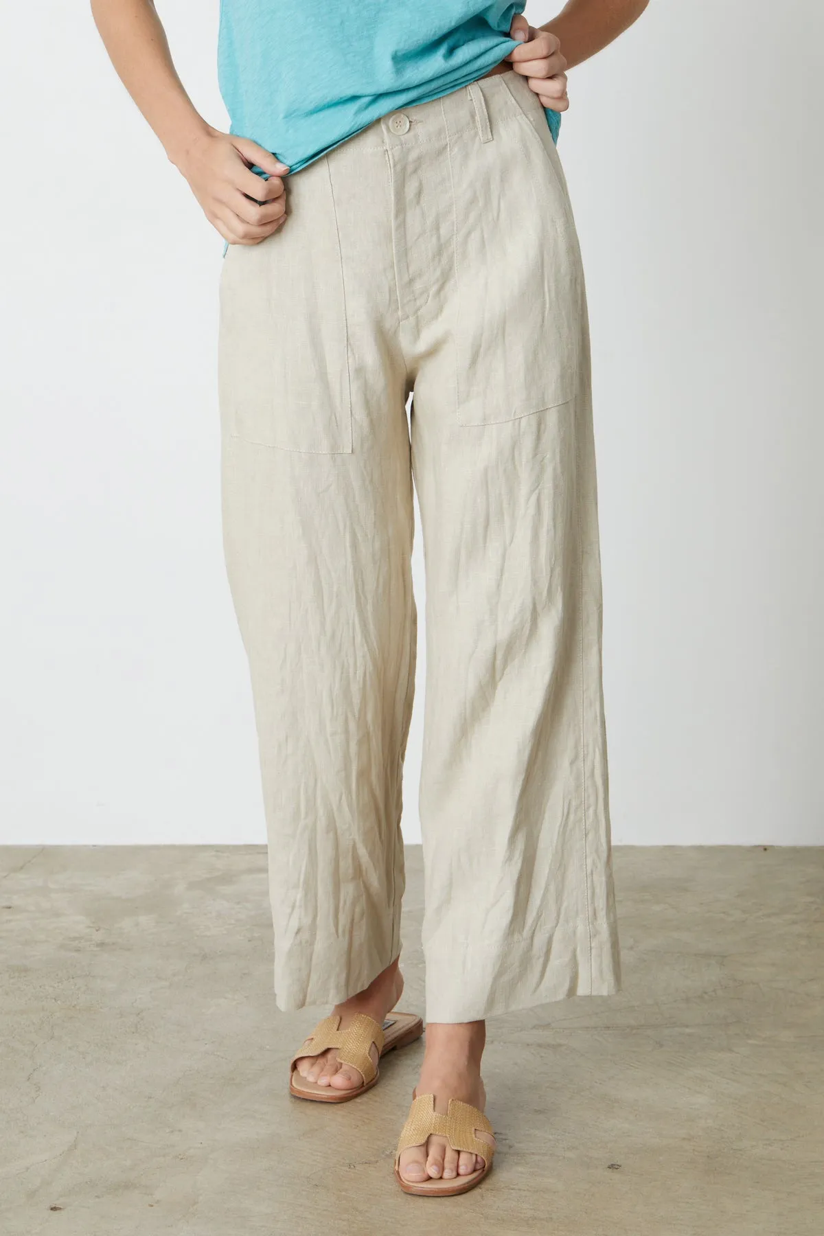 DRU HEAVY LINEN PANT