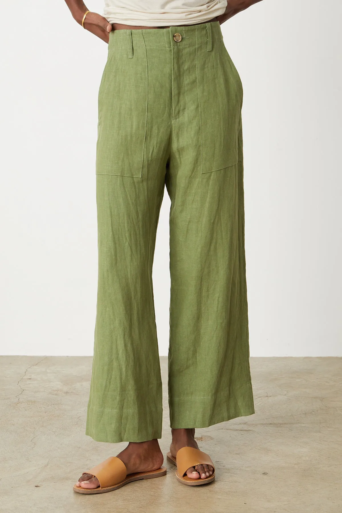 DRU HEAVY LINEN PANT