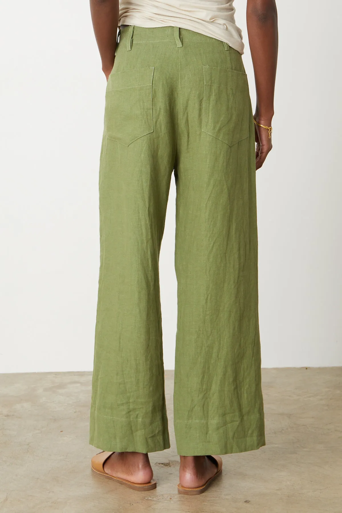 DRU HEAVY LINEN PANT