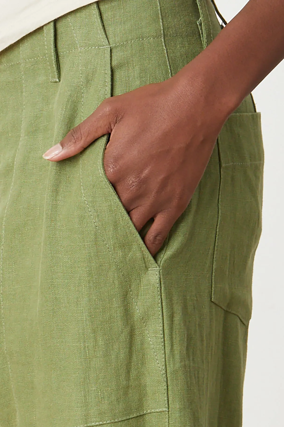 DRU HEAVY LINEN PANT
