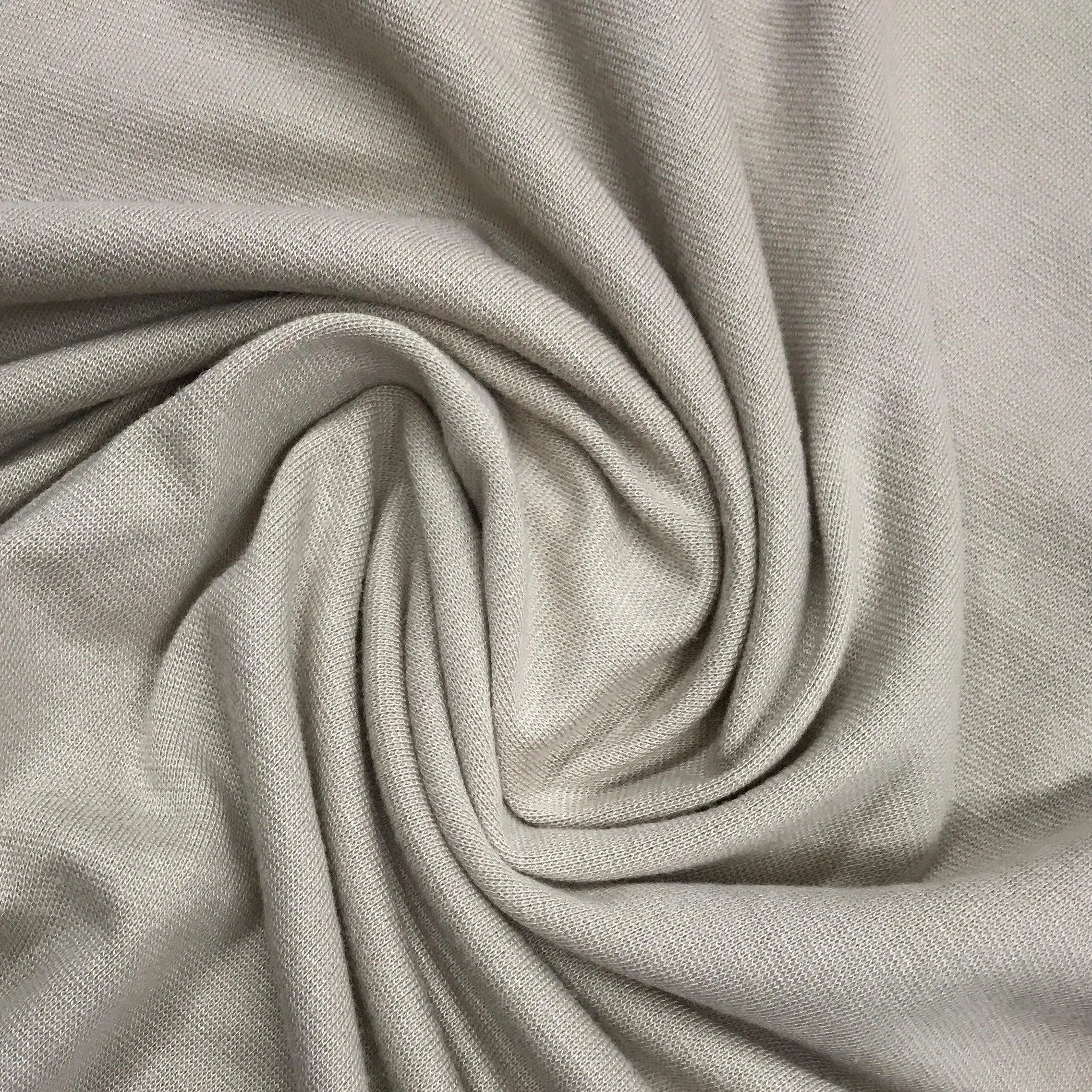Dune Bamboo/Spandex Rib Knit Fabric
