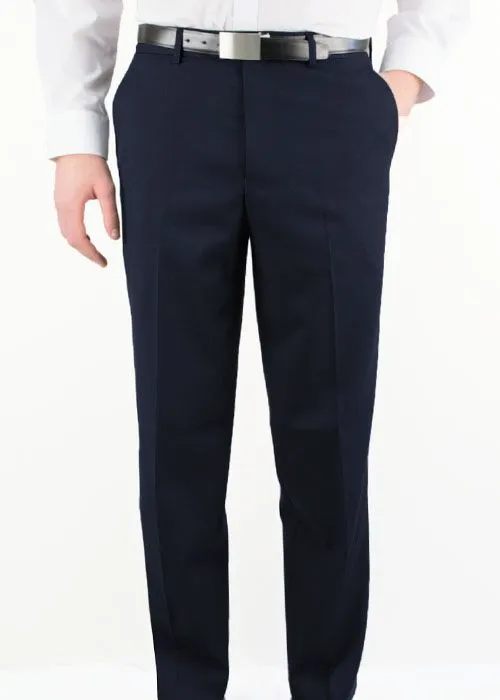 Flat Front Mens' Pants - 1800