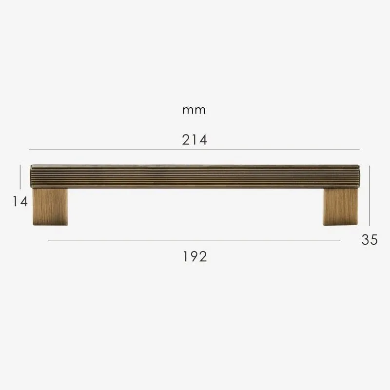 GRAFO Solid Brass Handles
