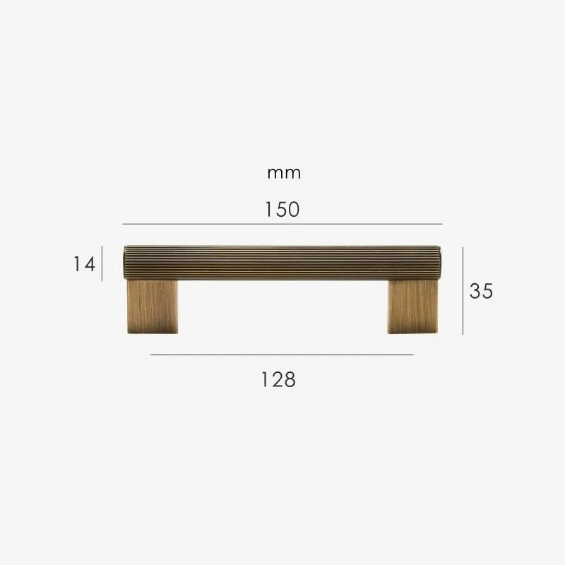 GRAFO Solid Brass Handles