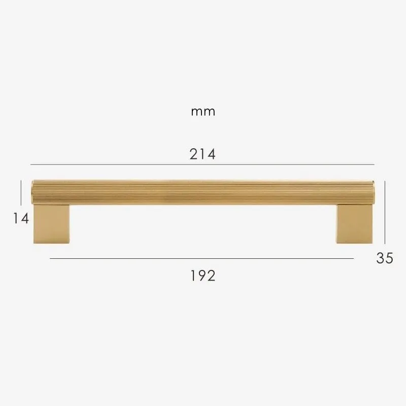GRAFO Solid Brass Handles
