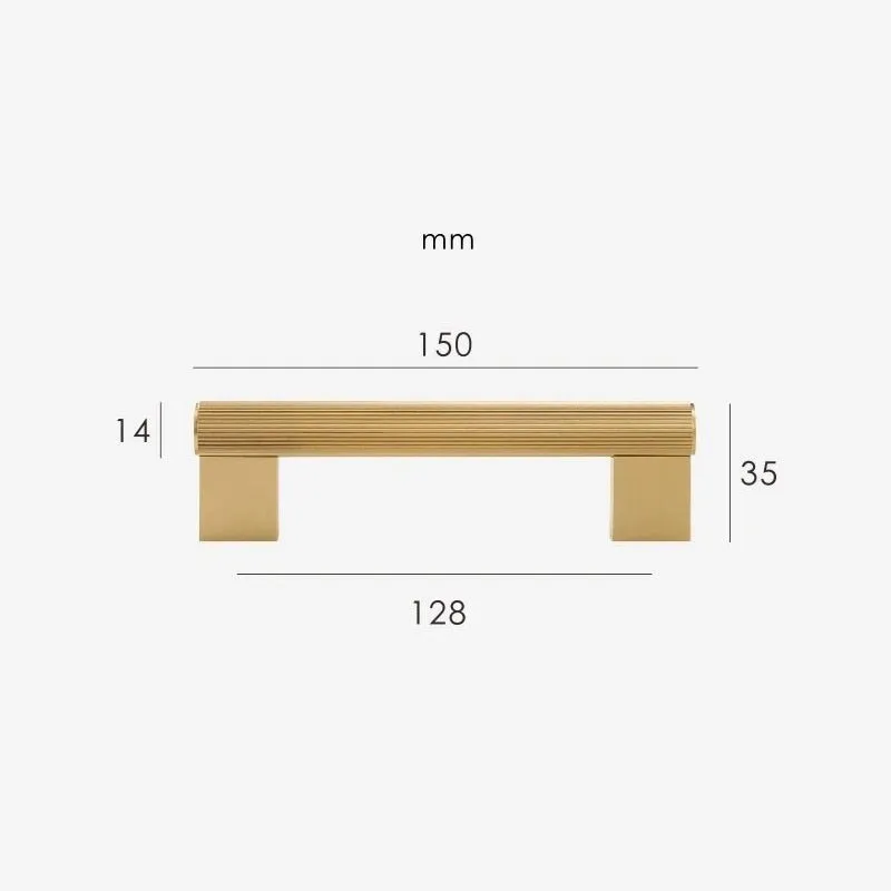 GRAFO Solid Brass Handles