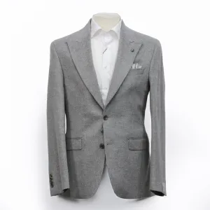 Gray Loro Piana Cashmere-Award Morgan Contemporary Fit Sport Jacket - Jack Victor 1913