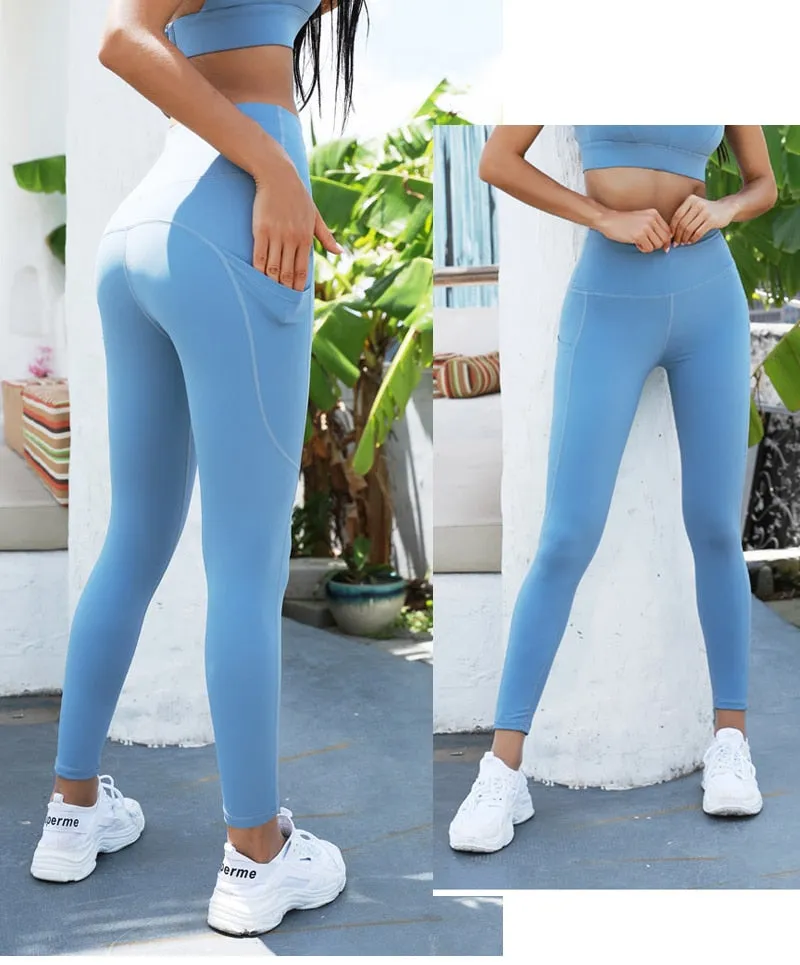 Gym Butt Lifting Workout Leggings Fitness Pants Legging Push Up Christmas Yoga Leggins Sport Gym Clothing