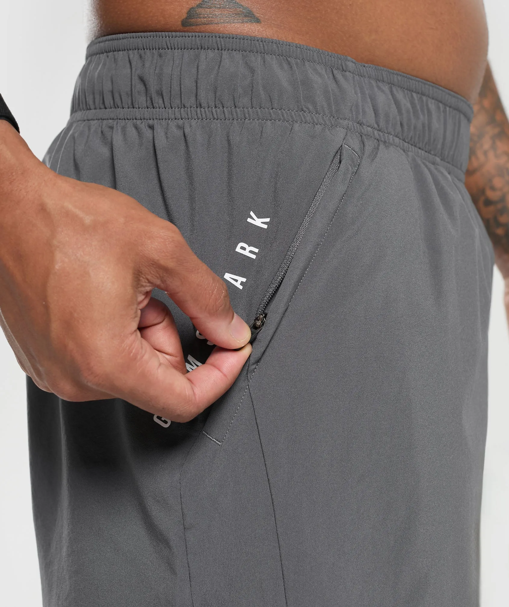 Gymshark Sport 5" 2 In 1 Shorts - Silhouette Grey/Black