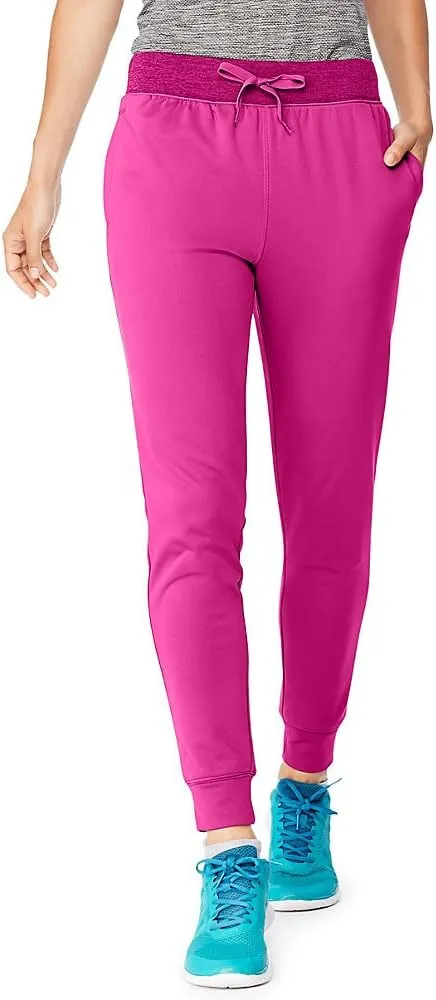 Hanes Women's Sport Performance Fleece Jogger Pants with Pockets