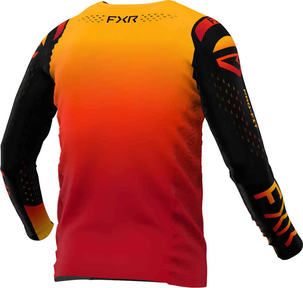 Helium LE FXR Motocross Jersey Orange Red