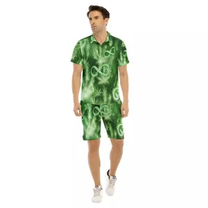 INFINITY GREEN Men's Short Sleeve Shirt Sets