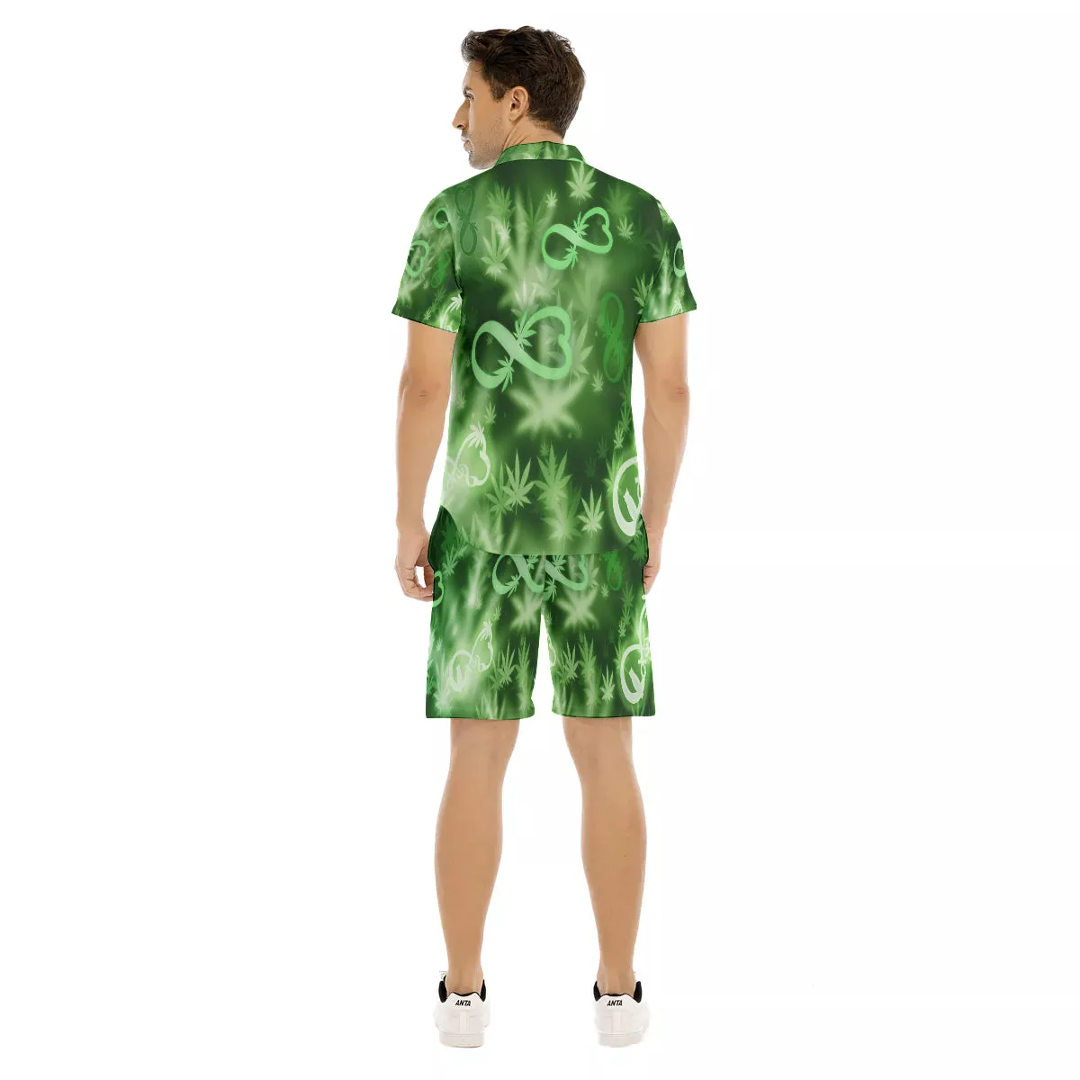 INFINITY GREEN Men's Short Sleeve Shirt Sets