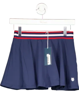 K Swiss Blue Heritage Sport Skirt UK XXS