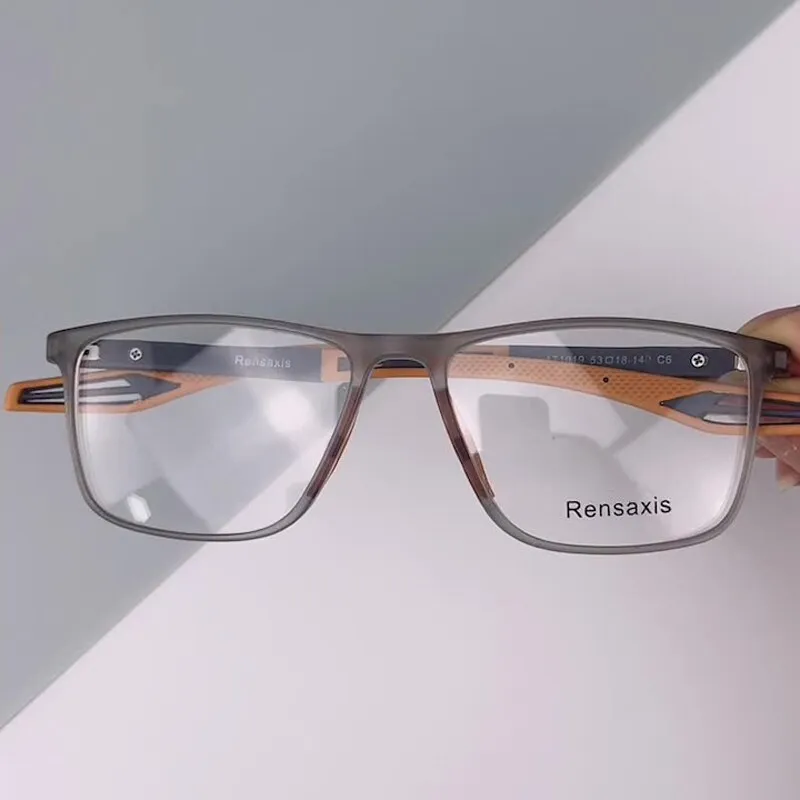 Muzz Unisex Full Rim Square Tr 90Titanium Sport Eyeglasses 1019