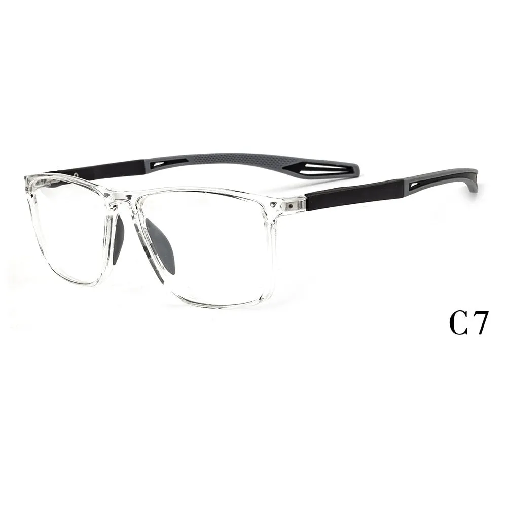 Muzz Unisex Full Rim Square Tr 90Titanium Sport Eyeglasses 1019