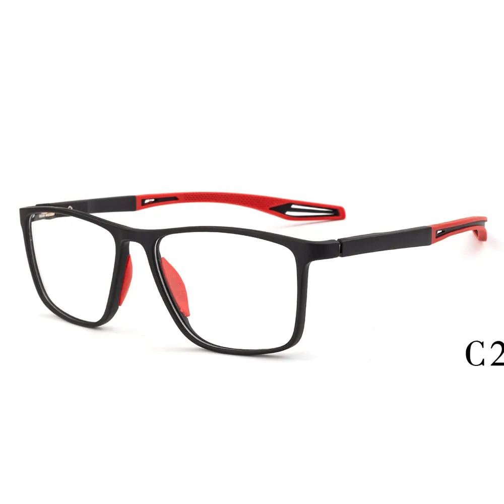 Muzz Unisex Full Rim Square Tr 90Titanium Sport Eyeglasses 1019