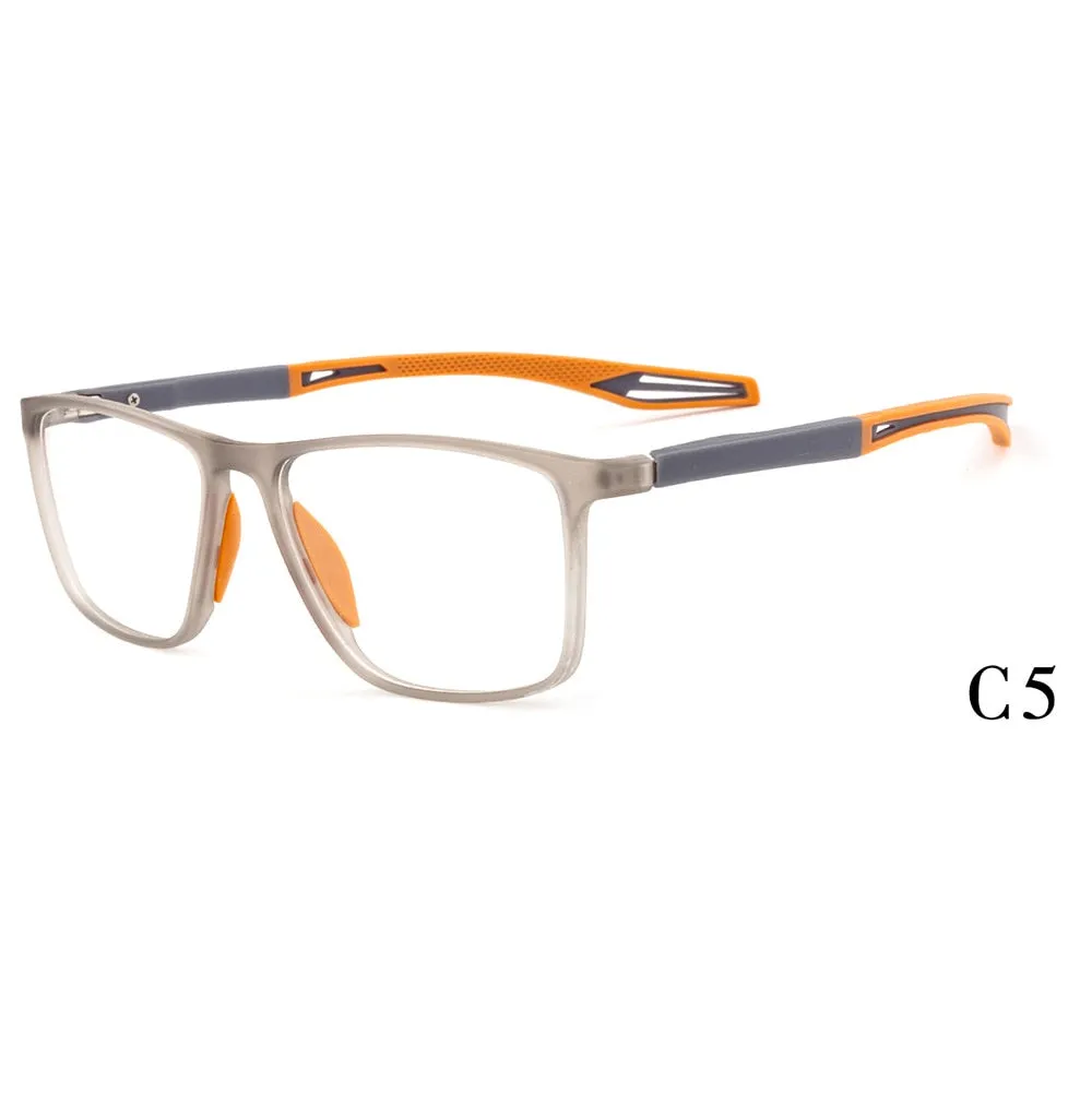 Muzz Unisex Full Rim Square Tr 90Titanium Sport Eyeglasses 1019
