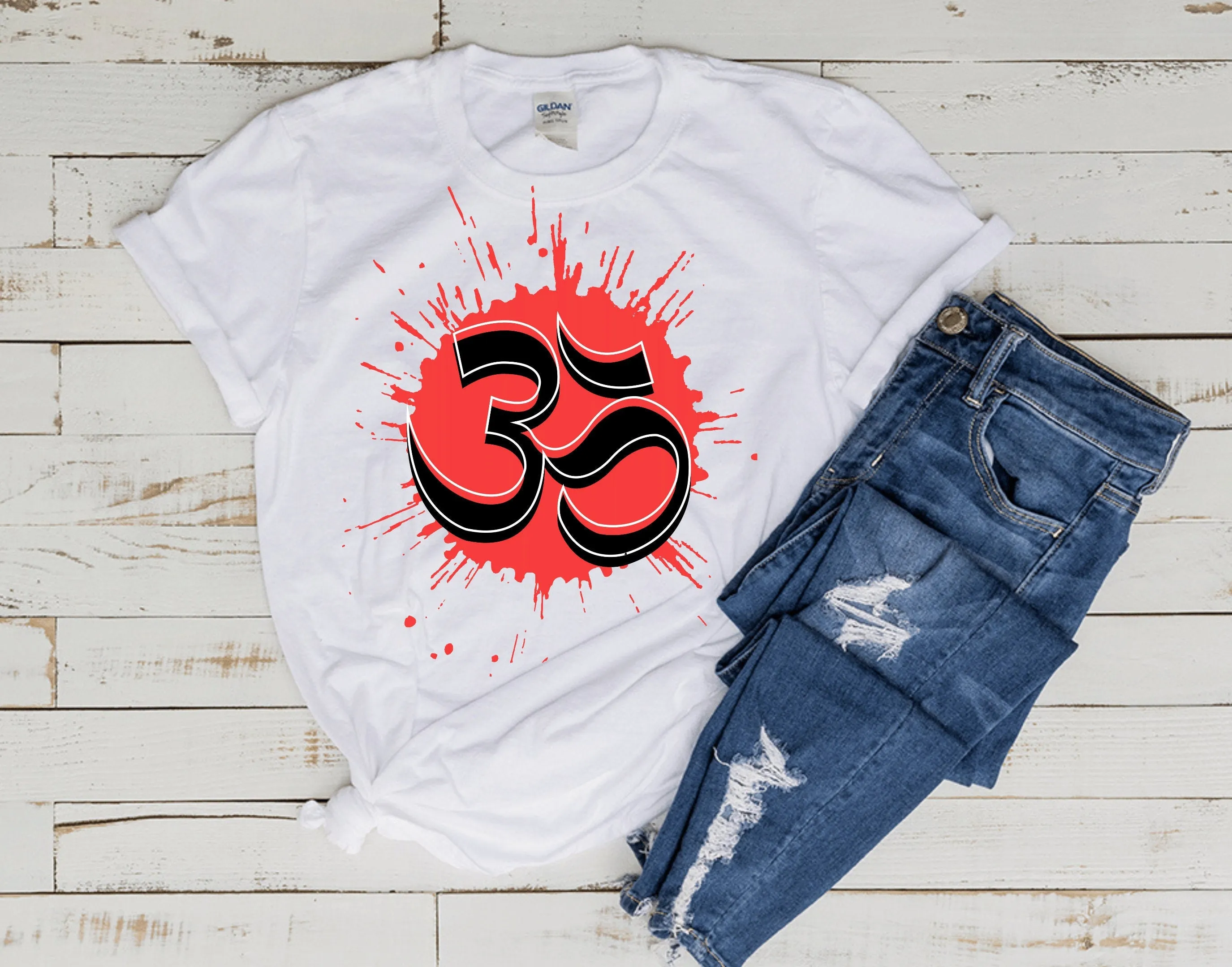 om yoga  T-Shirt, Meditation Shirt, Yoga Shirt, Yoga Lover Gift, Yoga Gift, Spiritual Shirt, zen shirt