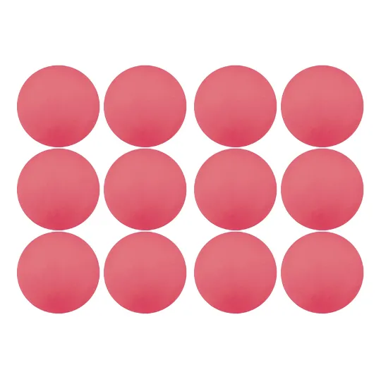 One Dozen 12 Champion Sports Soft Pink Indoor Practice Lacrosse Balls