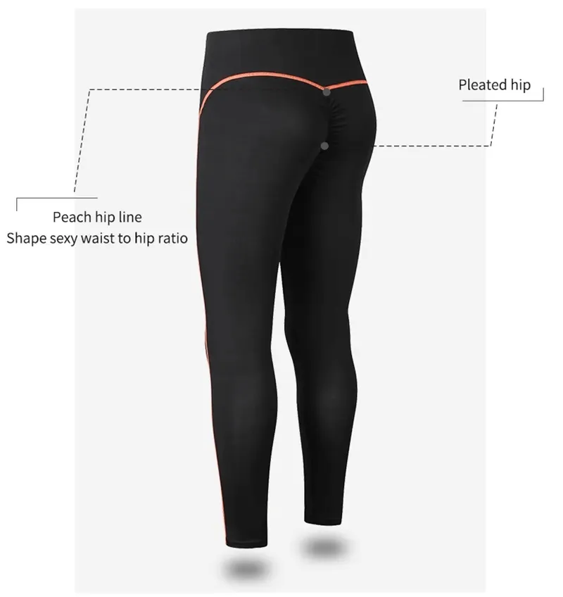 Quick-drying Elastic Women's Set of Leggings and T-shirt - SF1729