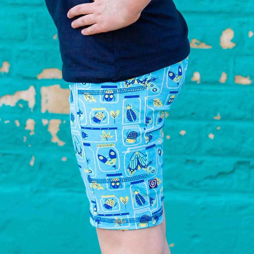 "Jar Jar Bugs" Insects Shorts with Pockets