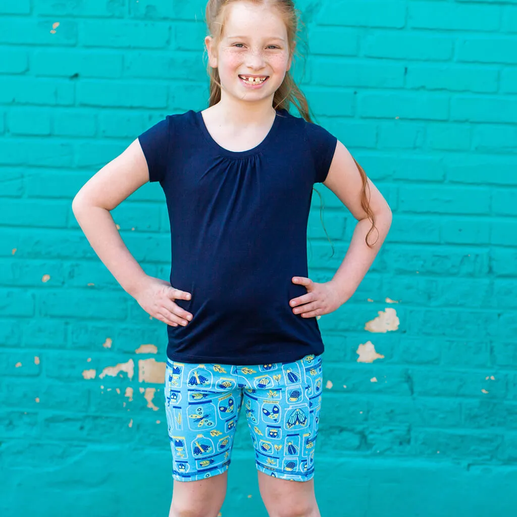 "Jar Jar Bugs" Insects Shorts with Pockets