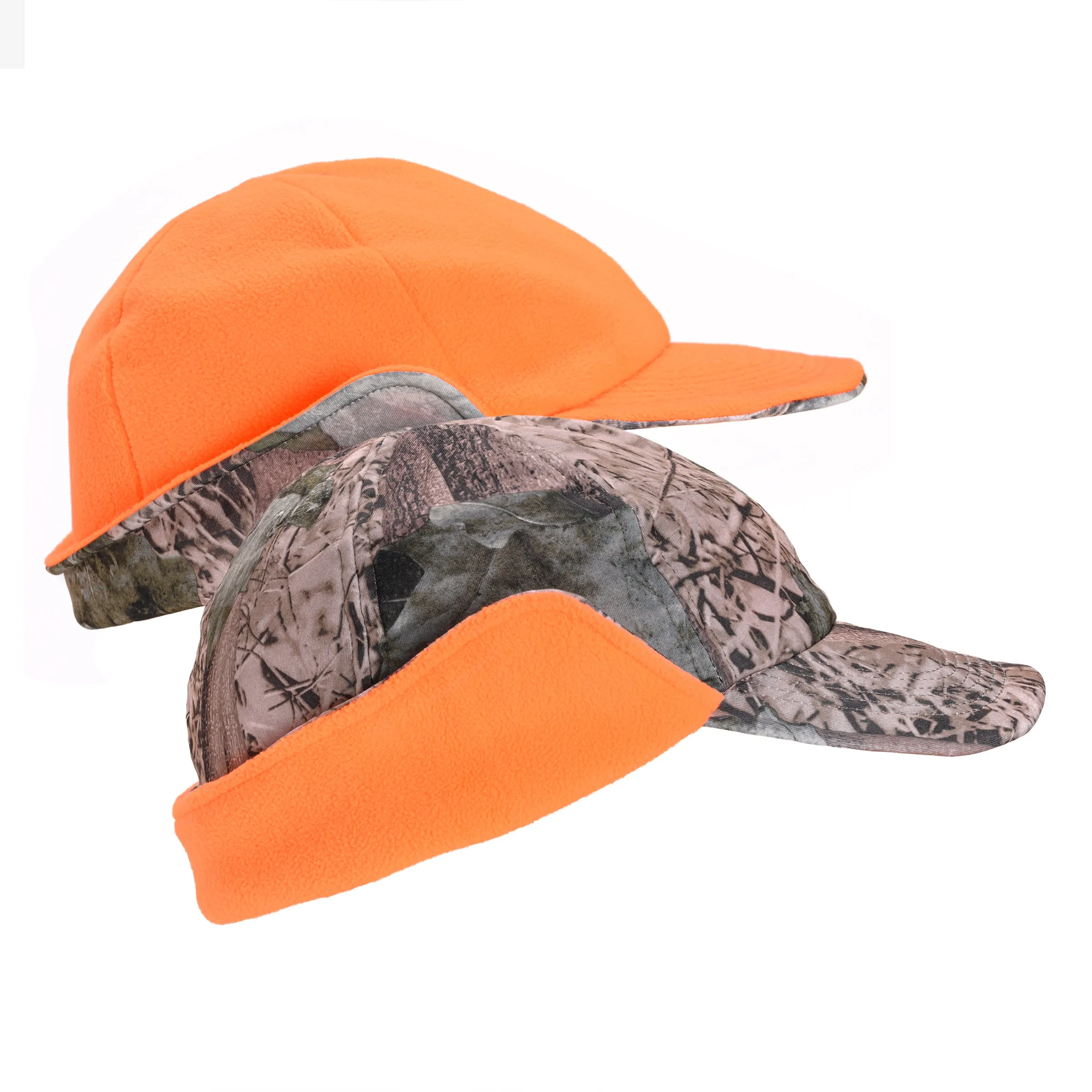 Reversible Spandex/Fleece Visor Cap