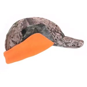 Reversible Spandex/Fleece Visor Cap