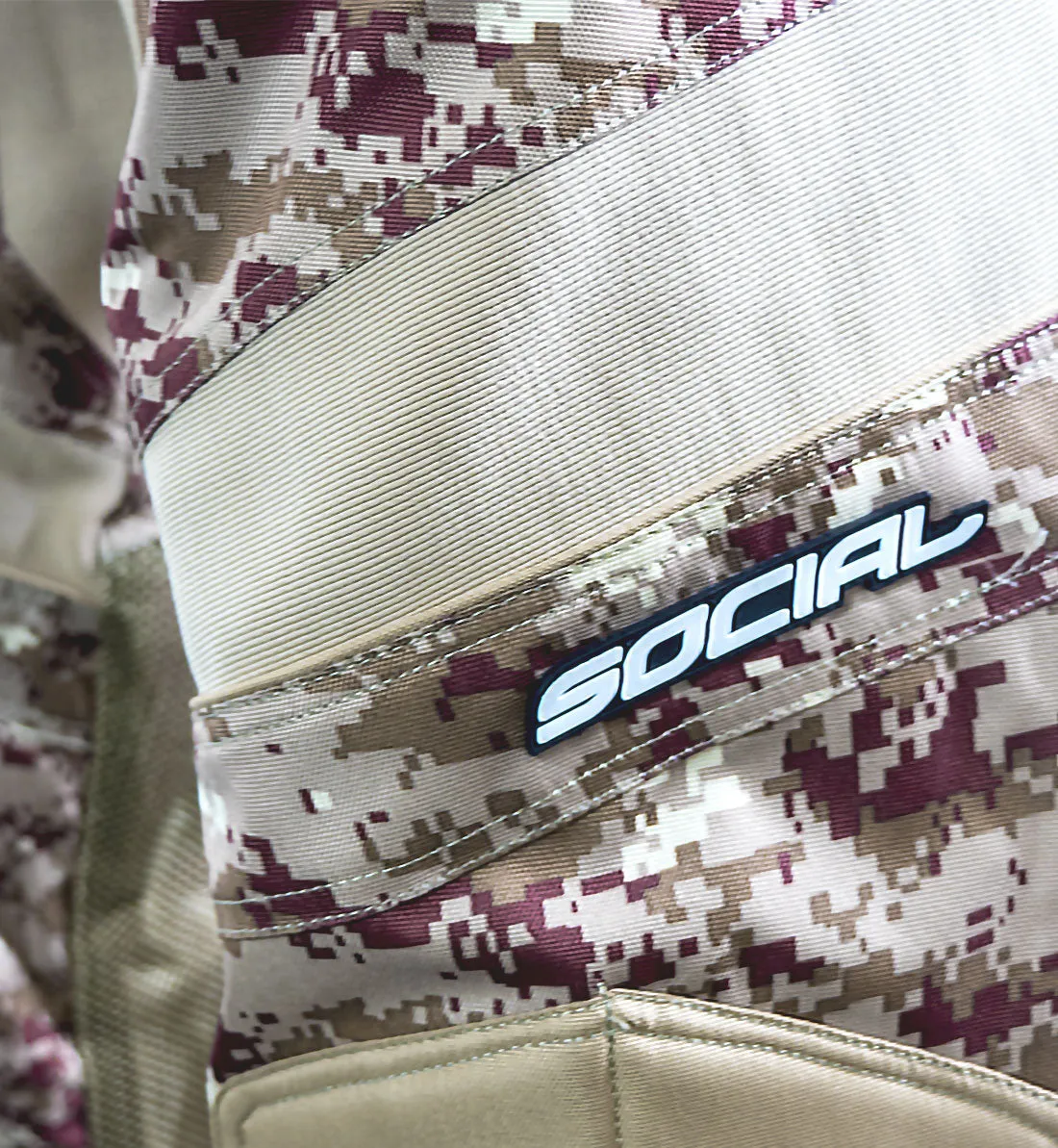 Social Paintball Grit V3 Pants - Desert Digi Camo