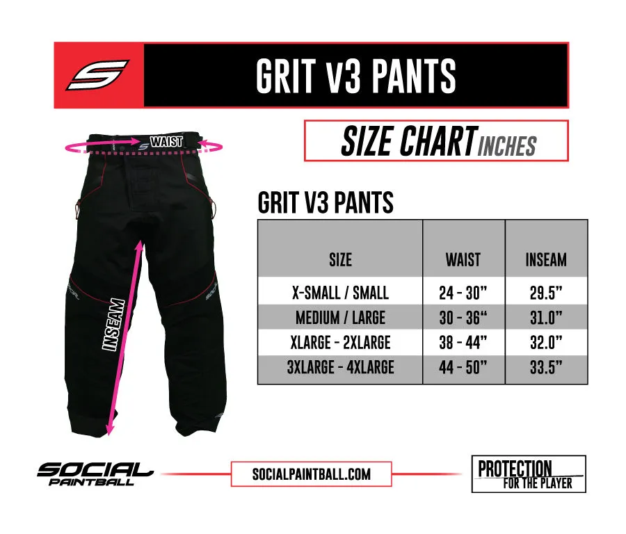 Social Paintball Grit V3 Pants - Desert Digi Camo