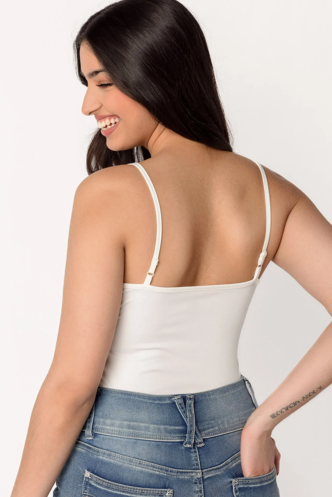 Spandex Cami with Adjustable Straps