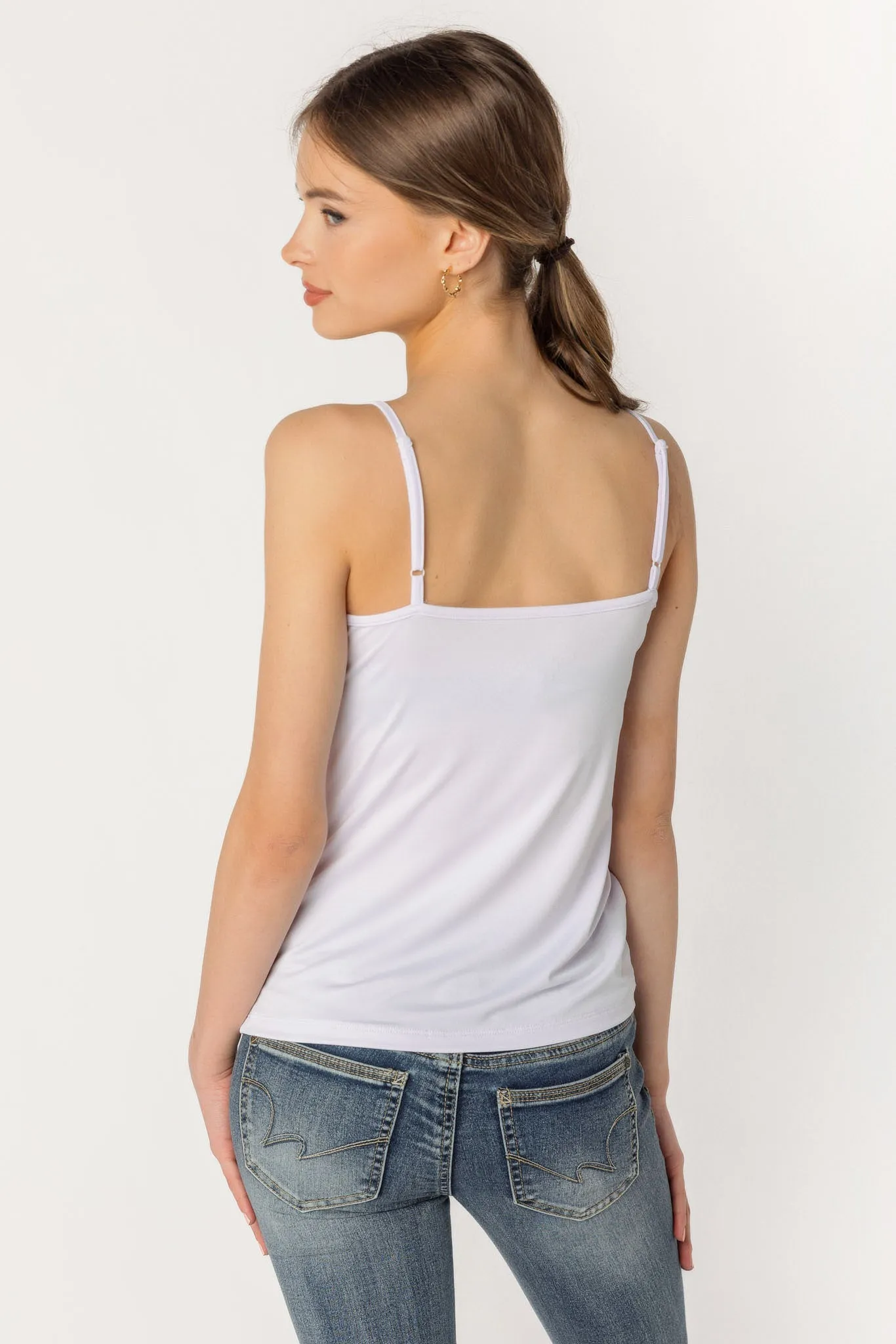 Spandex Cami with Adjustable Straps
