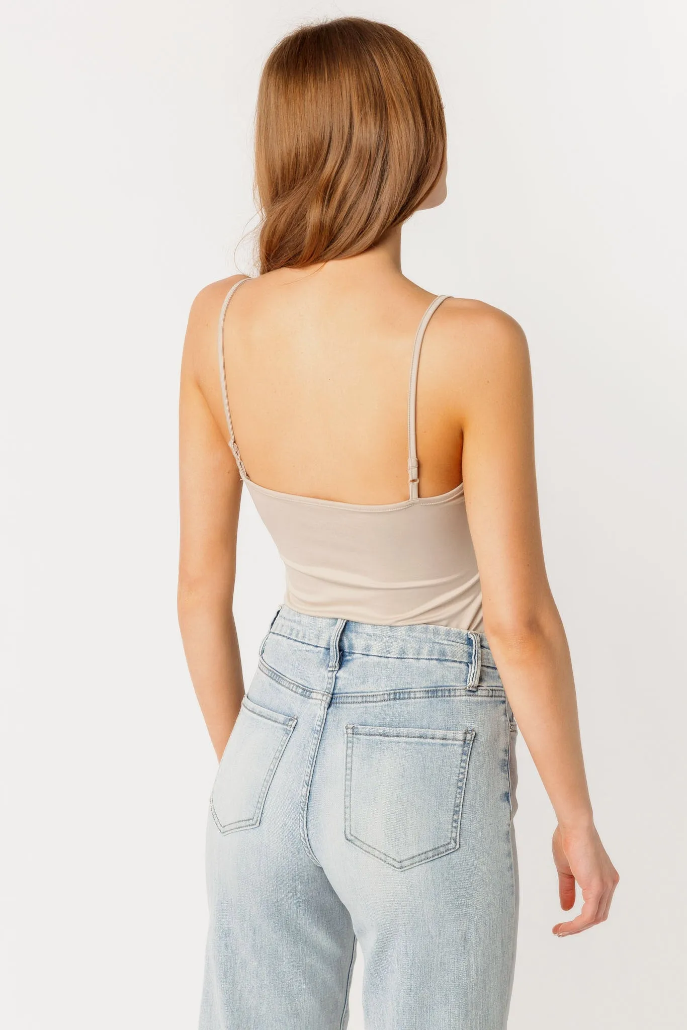 Spandex Cami with Adjustable Straps