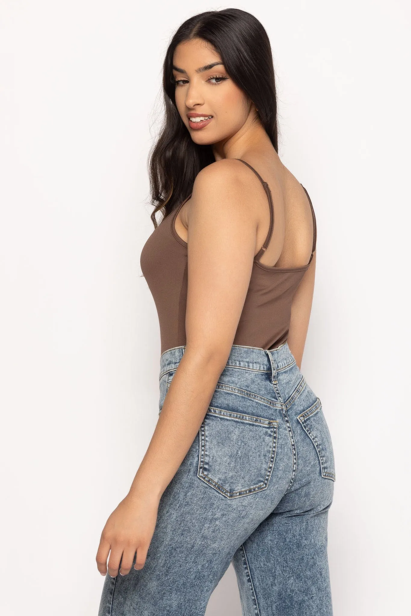 Spandex Cami with Adjustable Straps