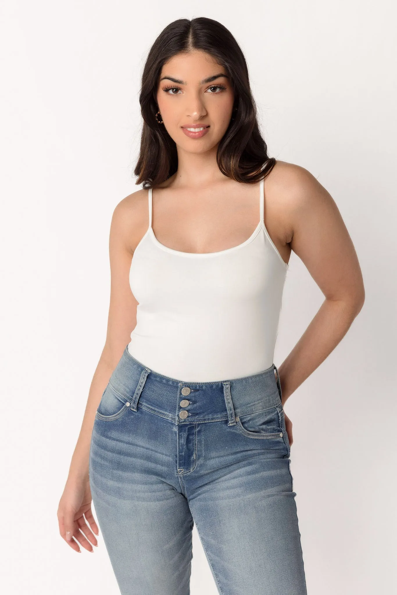 Spandex Cami with Adjustable Straps