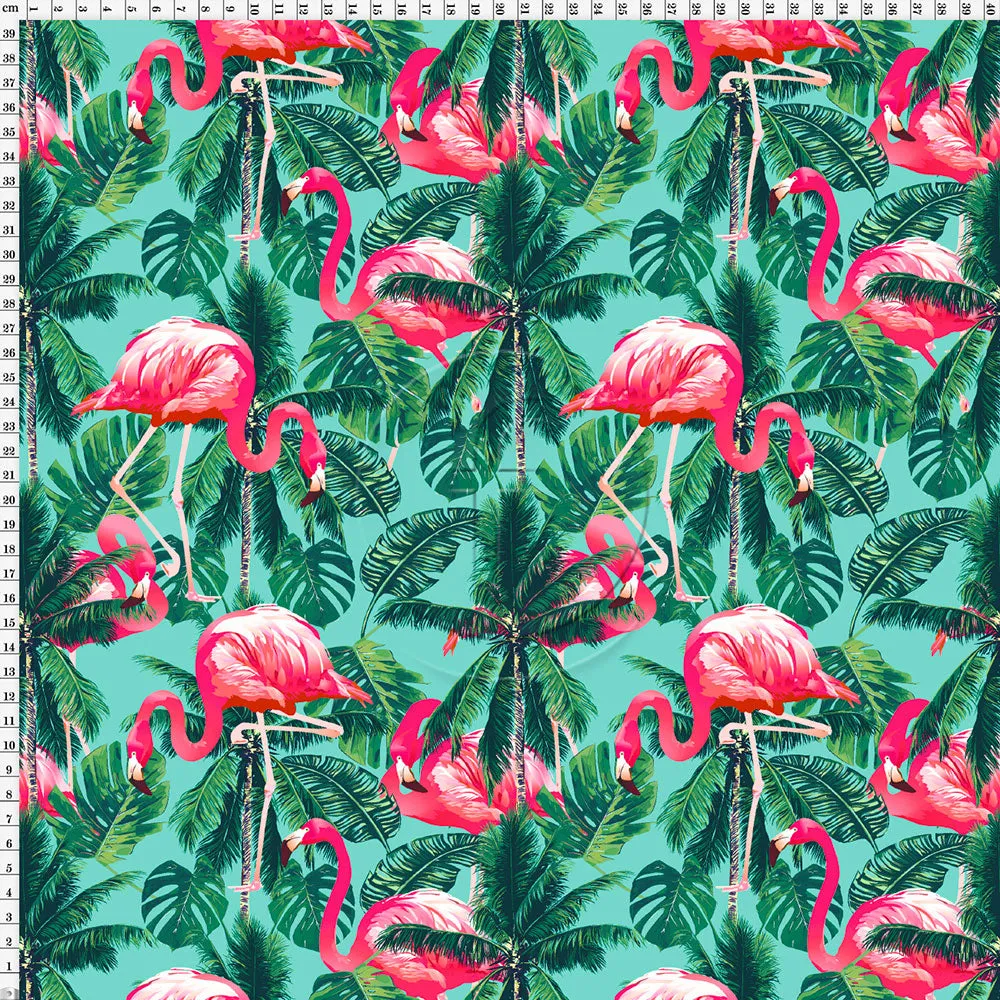 Spandex Flamingo Palms