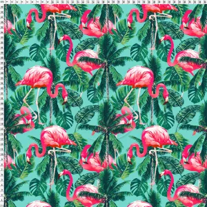Spandex Flamingo Palms