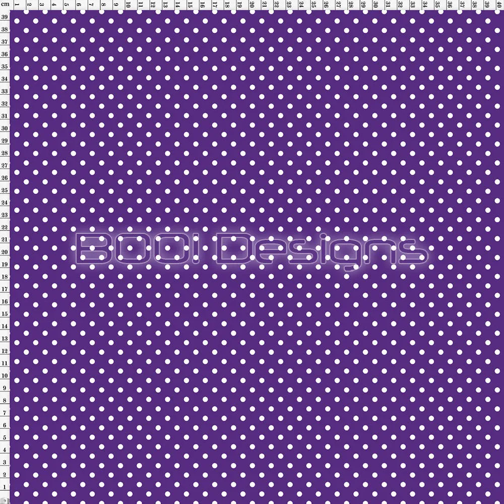 Spandex Spots Candy Purple