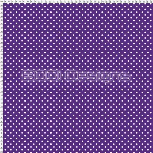 Spandex Spots Candy Purple