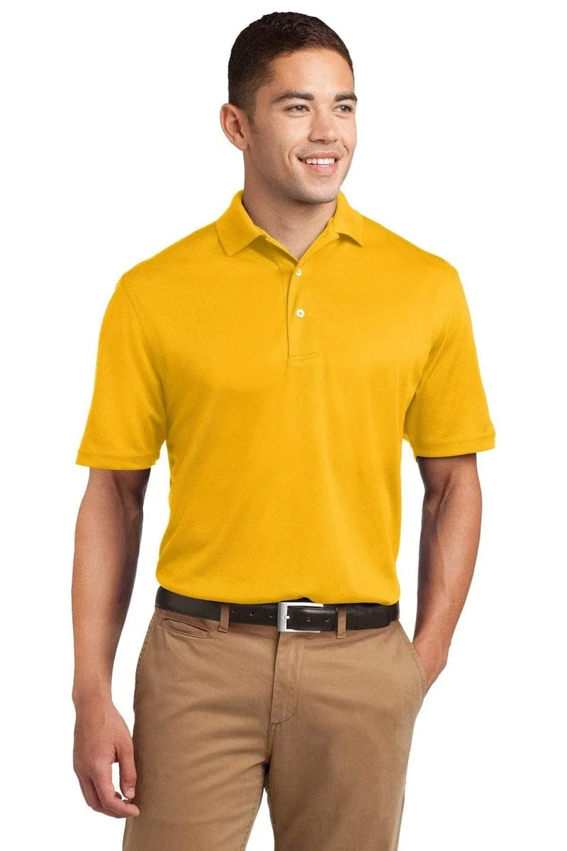 Sport-Tek K469: Dri-Mesh Polo.