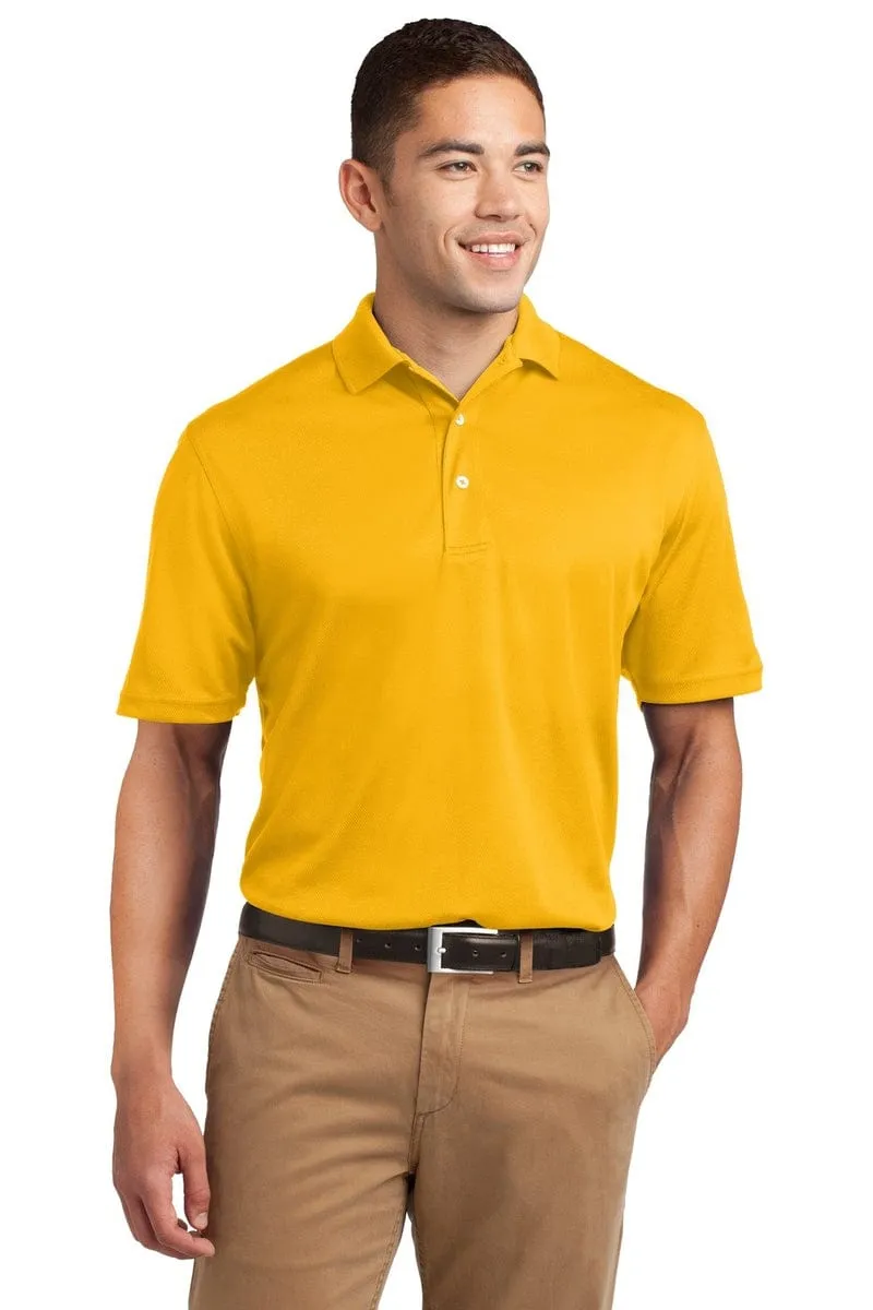 Sport-Tek K469: Dri-Mesh Polo.