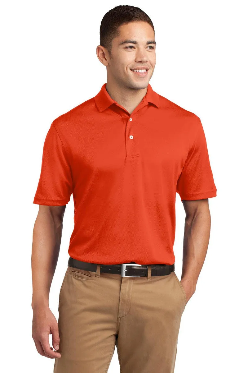 Sport-Tek K469: Dri-Mesh Polo.